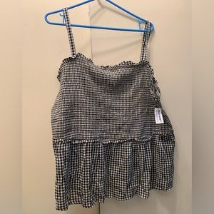 Old Navy Women’s  Plaid Cami- Top Size 4X